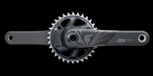 SRAM Carbon GX Eagle Crankset with chainring